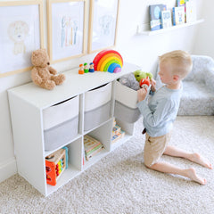 NaturalCozy cotton rope material for sturdy organization