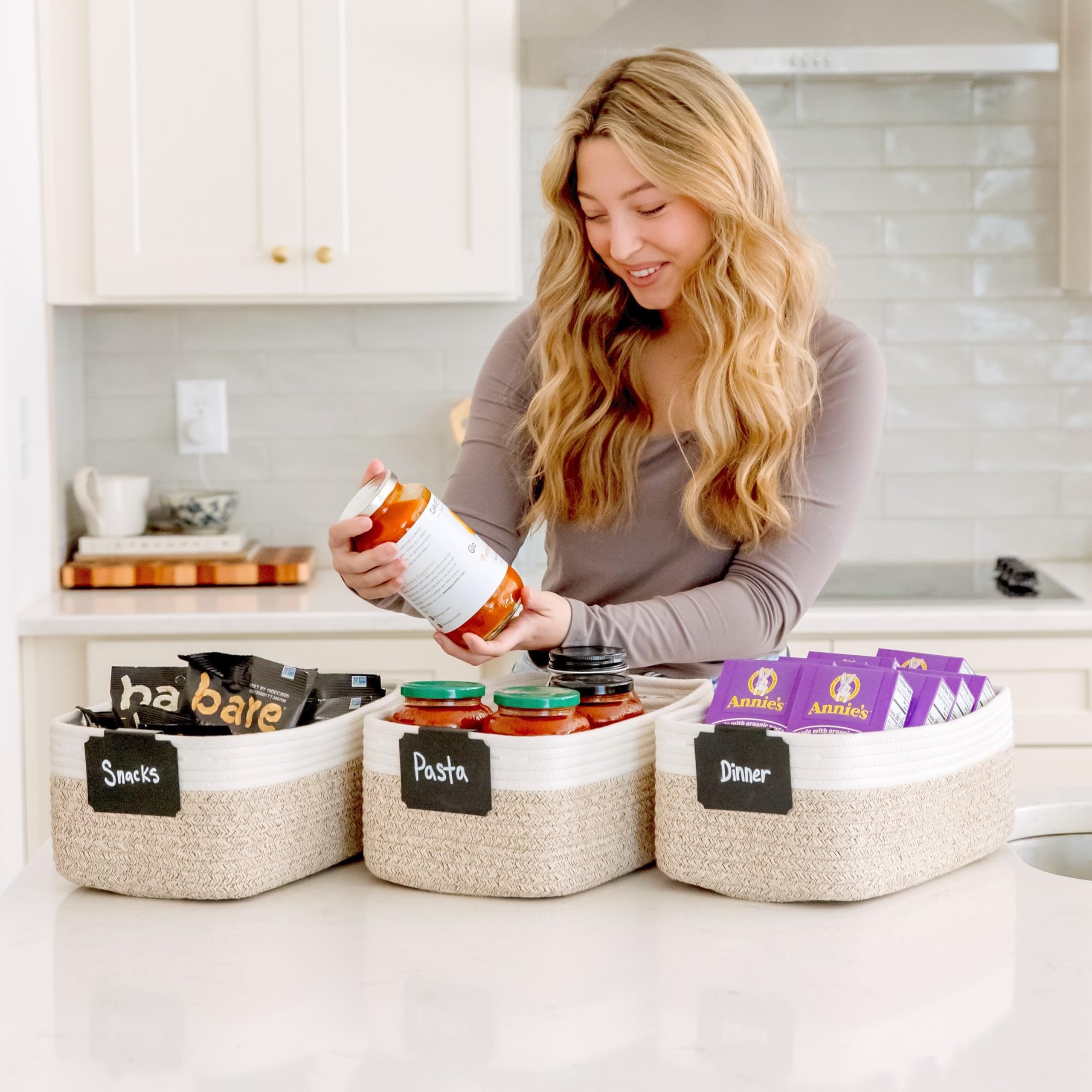 NaturalCozy toy-book-diaper storage keeps nursery essentials within reach.