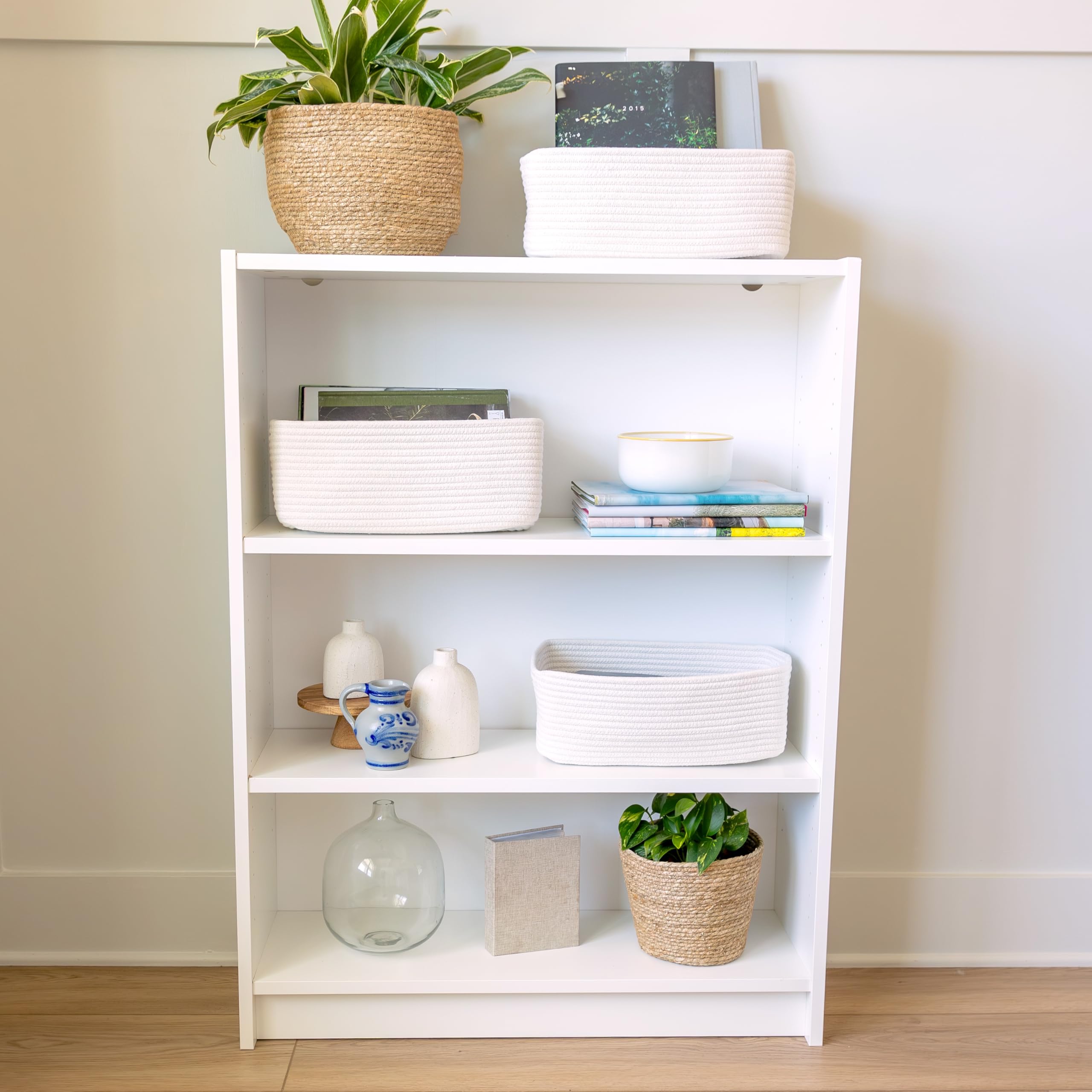 NaturalCozy trio pack provides budget friendly organization for multiple rooms.