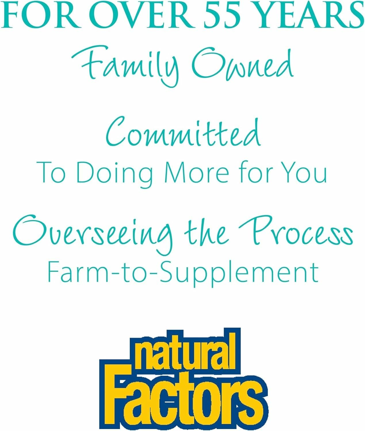 Natural Factors quality seal and product details on packaging.