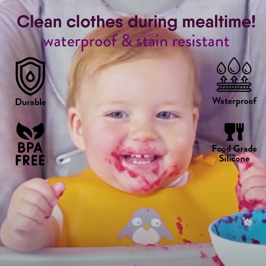 NatureBond PVC-free and BPA-free material for safe baby feeding.