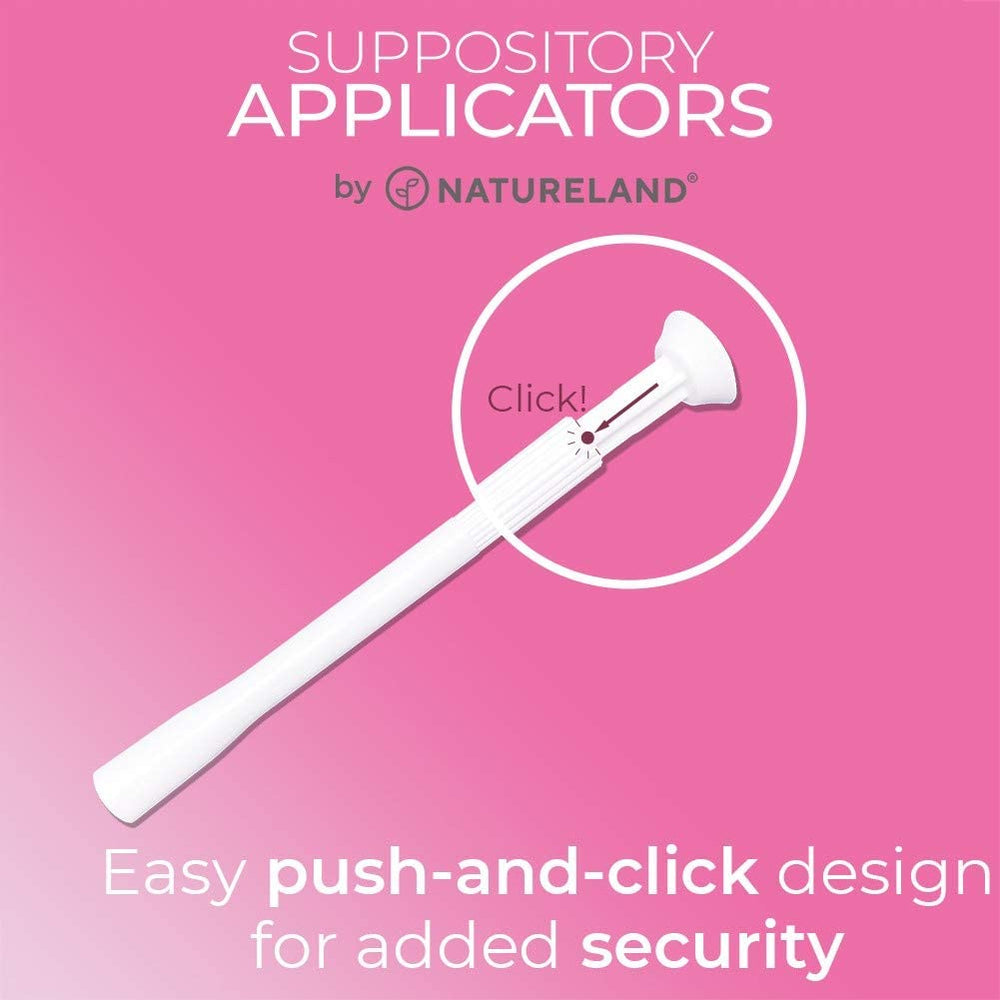 Natureland individually wrapped applicators, convenient for home or travel