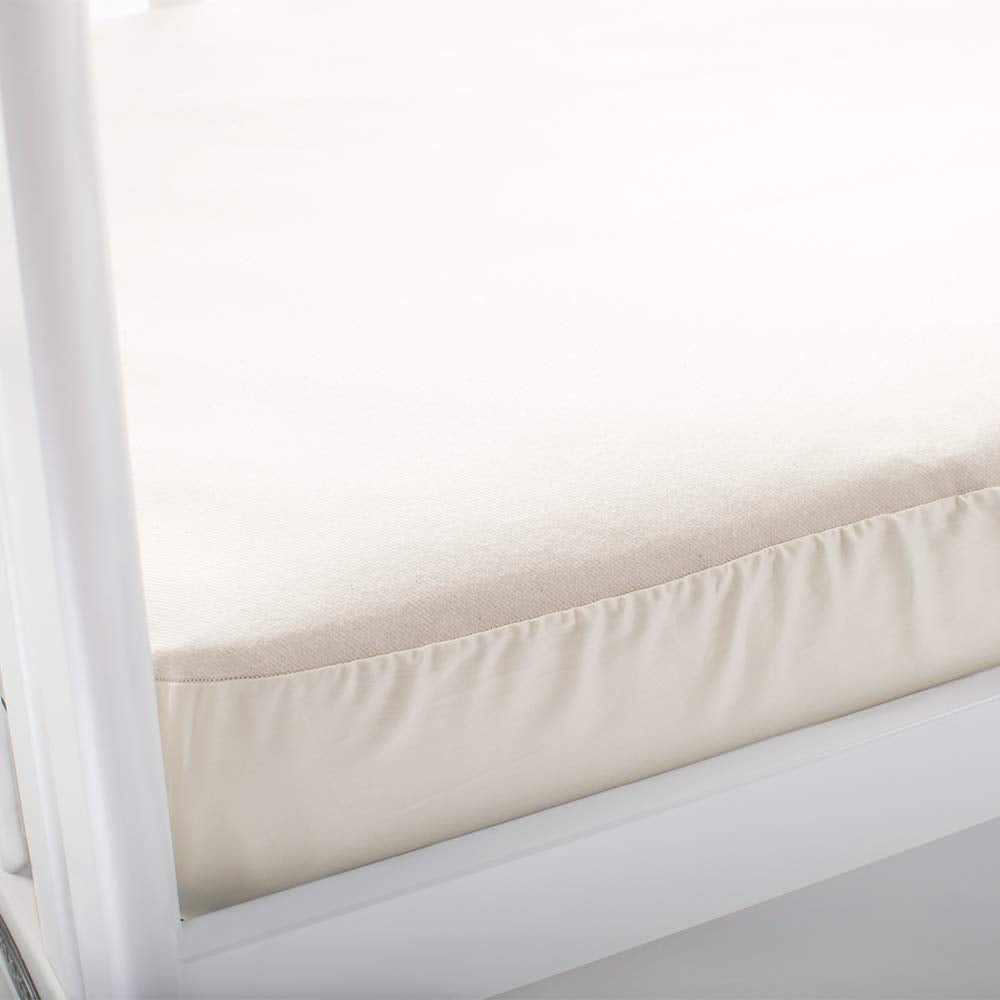 Naturepedic machine-washable design for easy care and quick cleanup