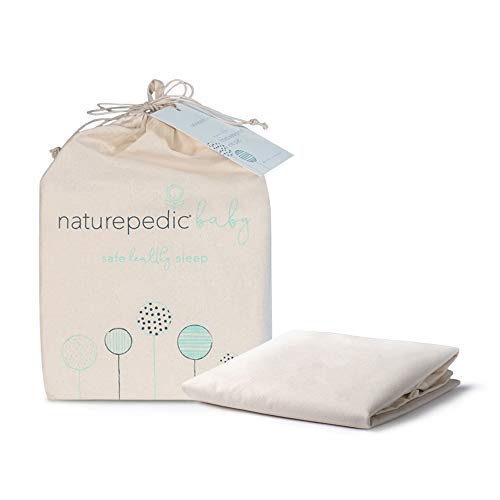 Naturepedic skin-friendly organic fabric promotes a gentle sleep surface