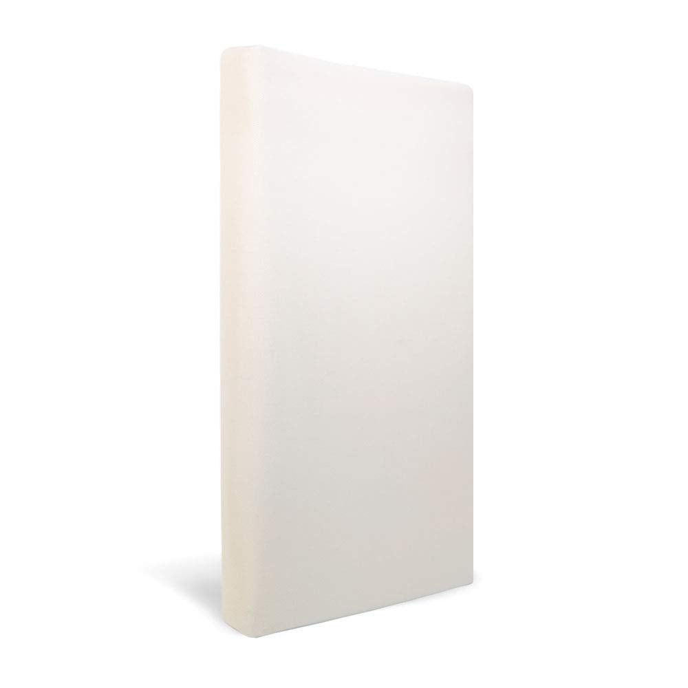 Naturepedic waterproof sugarcane coating simplifies cleaning after spills.