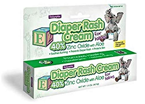 Natureplex applying diaper rash cream to baby skin for comfort