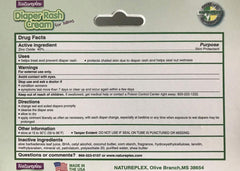 Natureplex 3-tube packaging on display for easy diaper rash relief