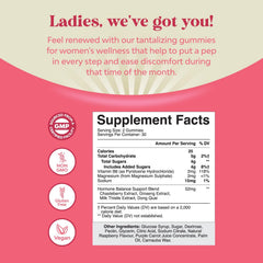 Nature's Craft Hormone Balance Gummies daily-use pack promotes a convenient daily ritual.