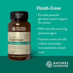 Flash Ease TR tablets being poured, suggesting easy daily routine.