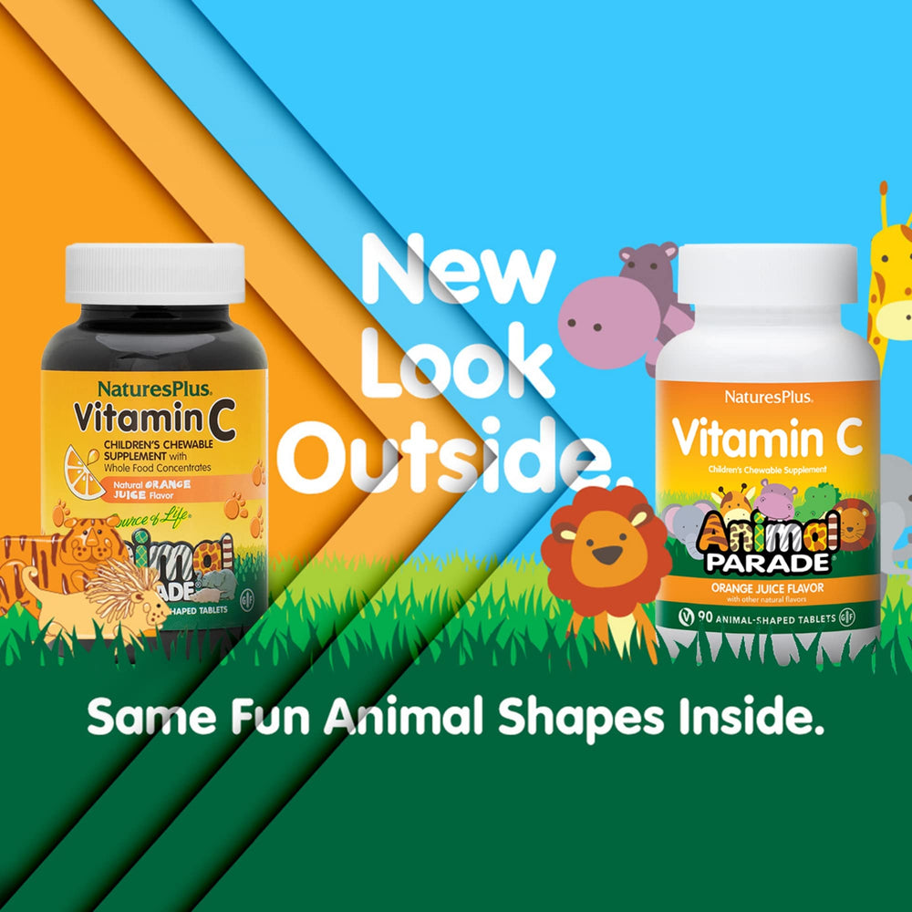 NaturesPlus Animal Parade chews close-up in playful animal shapes