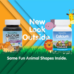 NaturesPlus Animal Parade calcium chewables Vanilla Sundae offer a tasty daily calcium routine.