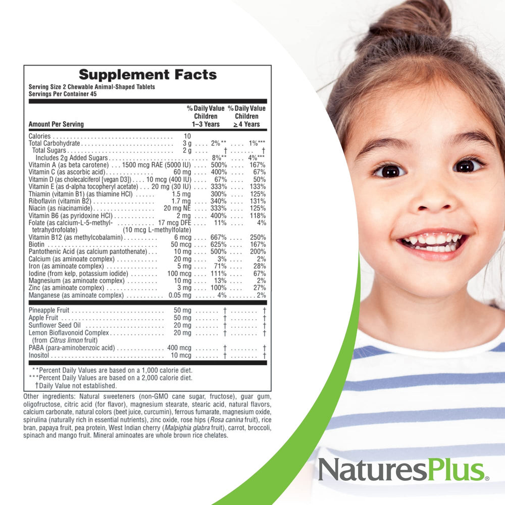 NaturesPlus Animal Parade eco-friendly packaging highlights sustainable design