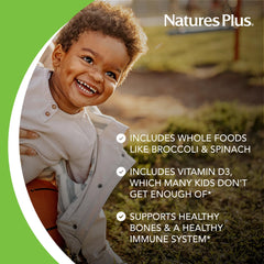 NaturesPlus Animal Parade eleven whole food concentrates underlines a nutrient-rich formula