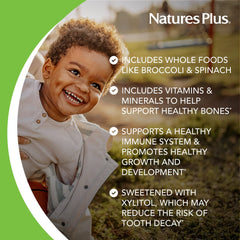 NaturesPlus Animal Parade flavors-cherry-orange-grape appeal to picky eaters with nutrition.