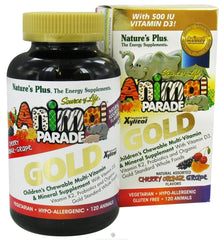 Animal Parade Gold animal-shaped chews designed for easier daily use by children