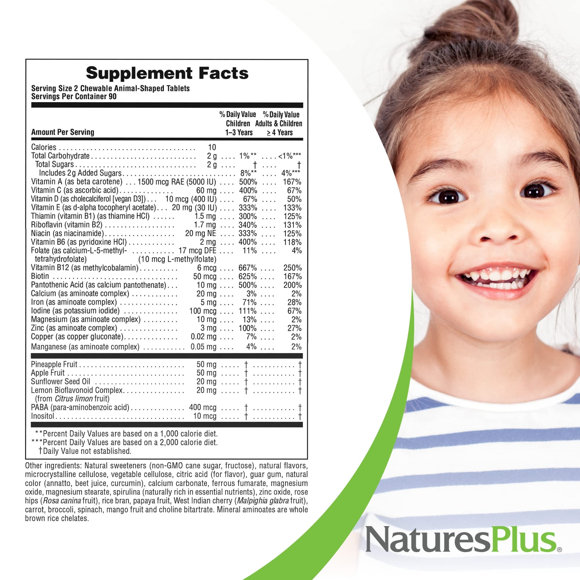NaturesPlus Animal Parade grape flavor tablets offer family-friendly wellness