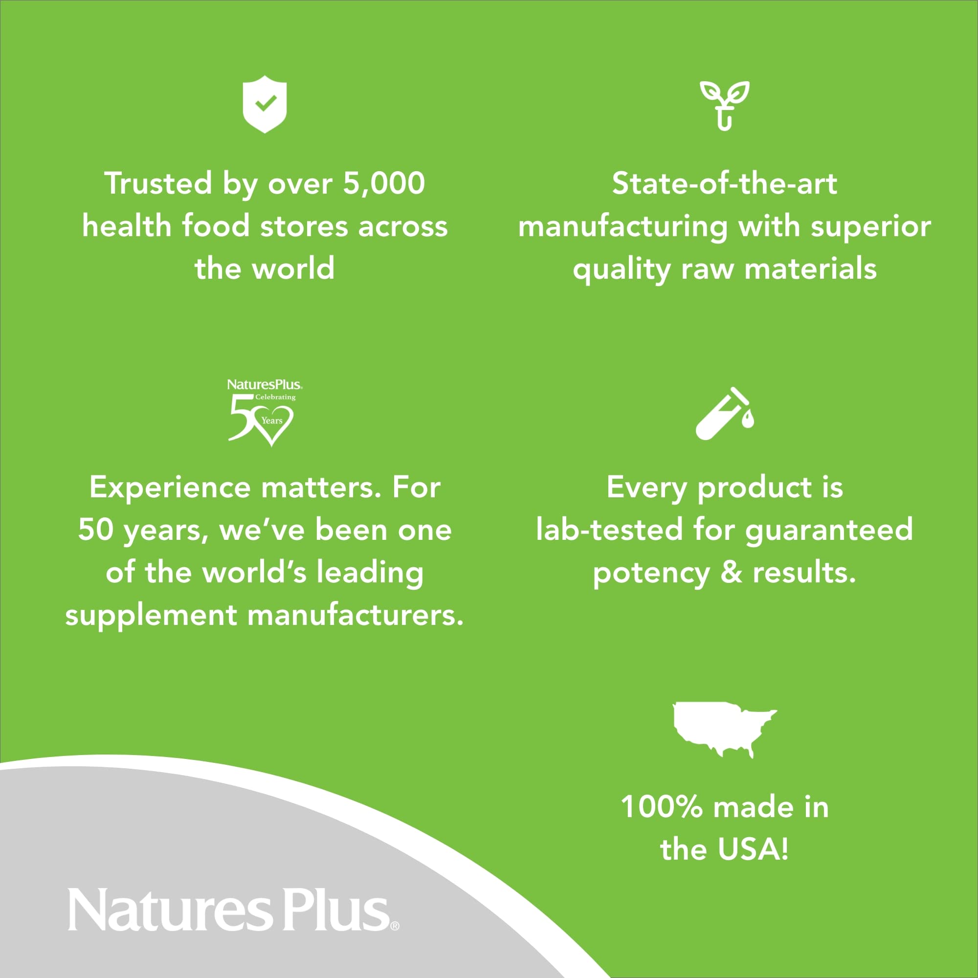 NaturesPlus Animal Parade hypoallergenic gluten-free label close-up