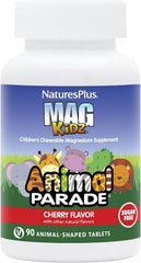 NaturesPlus MagKidz bottle shown during daily routine for healthy mineral intake