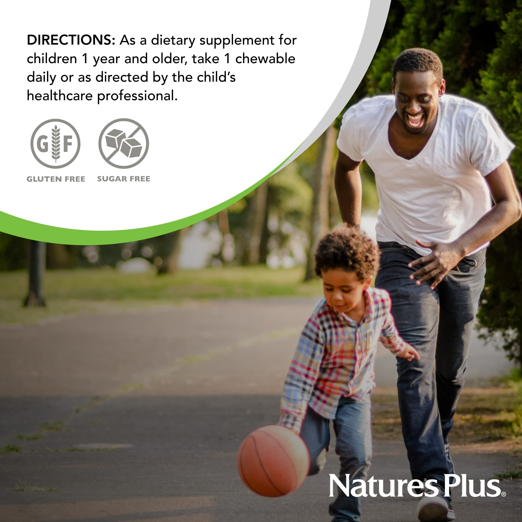 Prebiotic fiber helps probiotic activity and gut support in children.