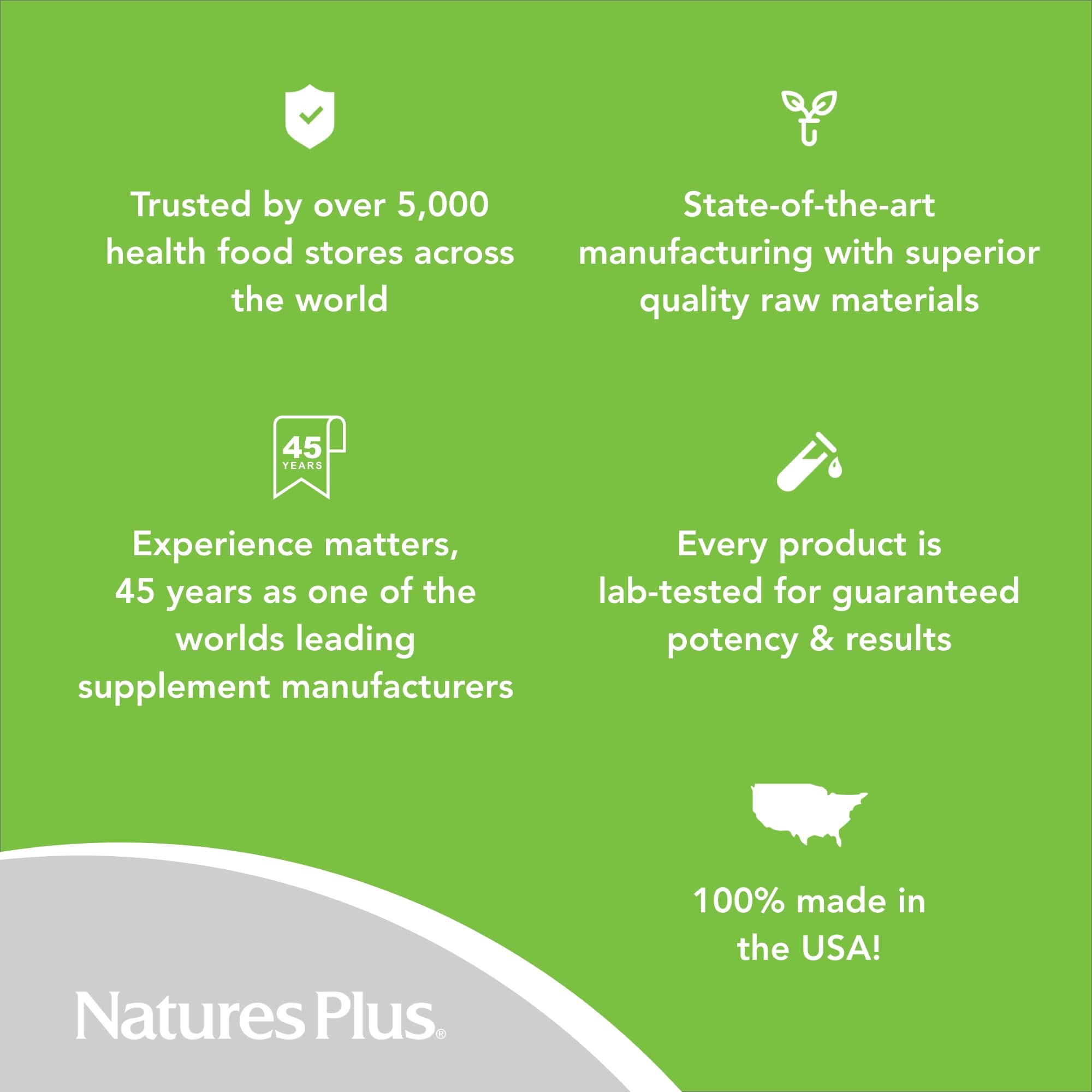 NaturesPlus Vita-Gels serves a convenient 90-serving bottle for busy families.
