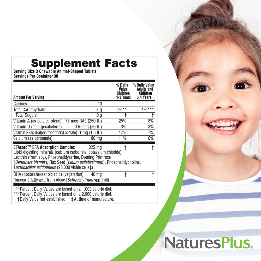 NaturesPlus EFAsorb enhanced absorption aids omega-3 delivery