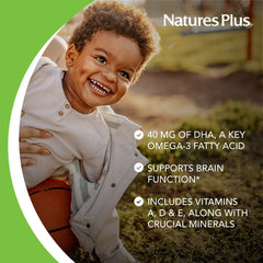 NaturesPlus gluten-free DHA chewables suitable for gluten-free diets
