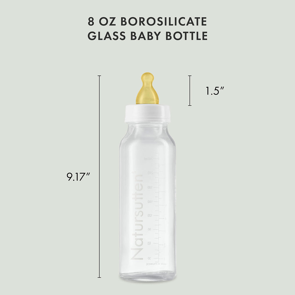 Natursutten borosilicate glass resists temperature changes