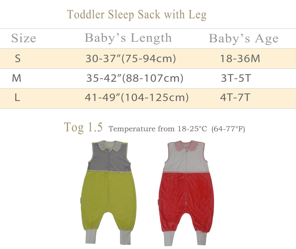 NATUZ snug toddler sleep sack provides secure, comfortable bedtime experience.