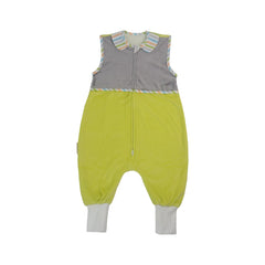 NATUZ sleeping sack velour outer and cotton inner for soft comfort.
