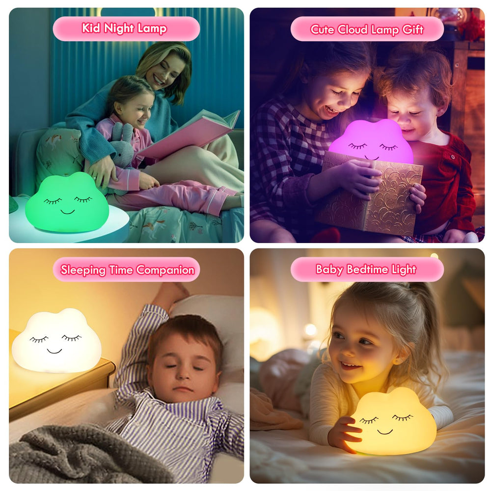 Nawchedo cloud night light doubles as decor and gift.