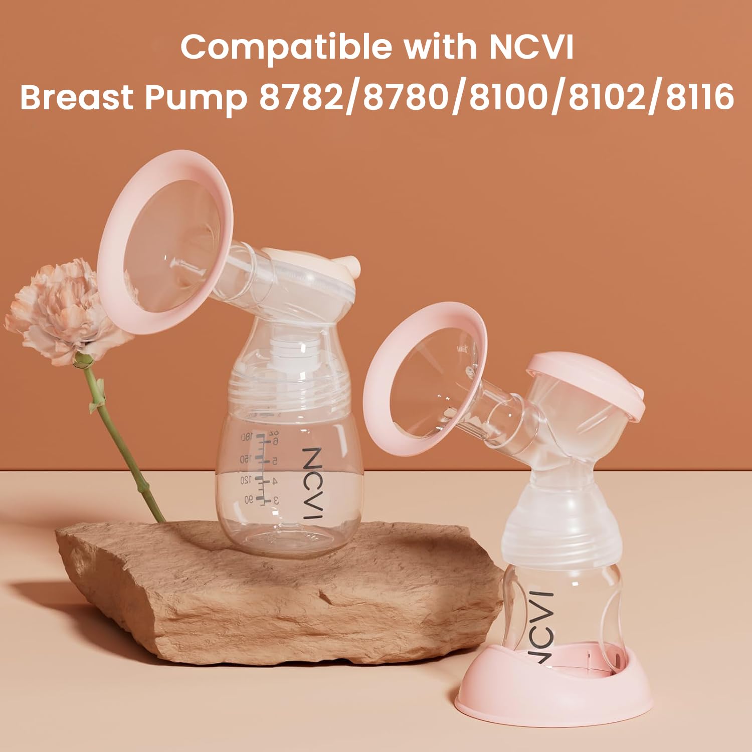NCVI 28mm flange shows secure seal for efficient pumping.