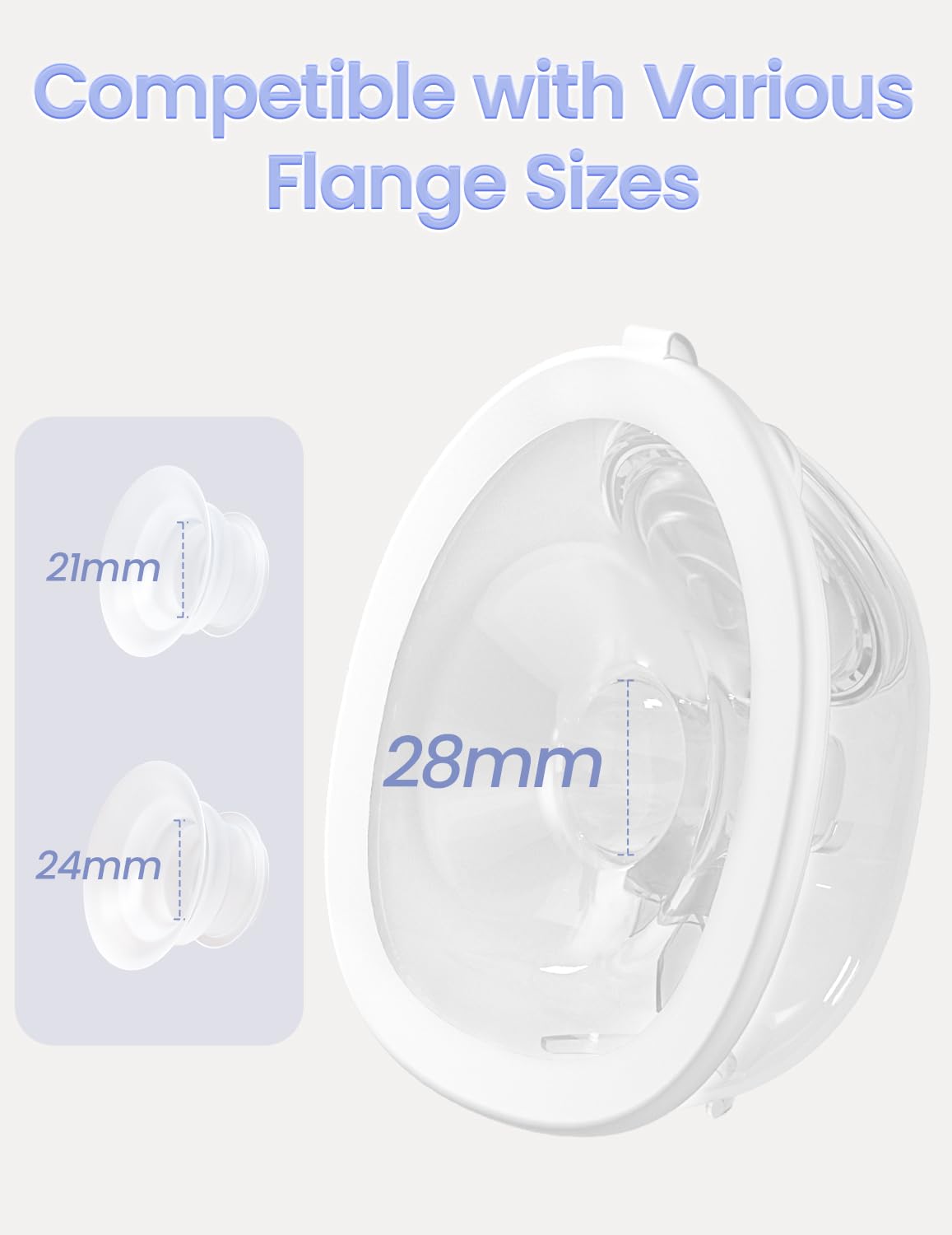 NCVI USB-rechargeable battery supports pumping on the go.
