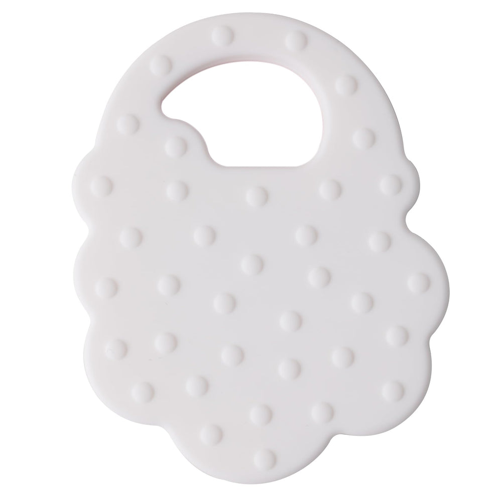 NCVI Christmas teether soft silicone material ready for teething use.