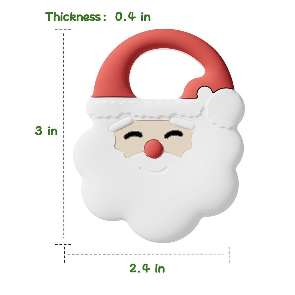 NCVI Christmas teether stocking stuffer appeal for babies.