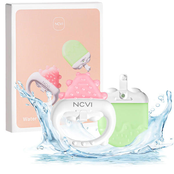 NCVI freezable teether water-reservoir for cooling gums