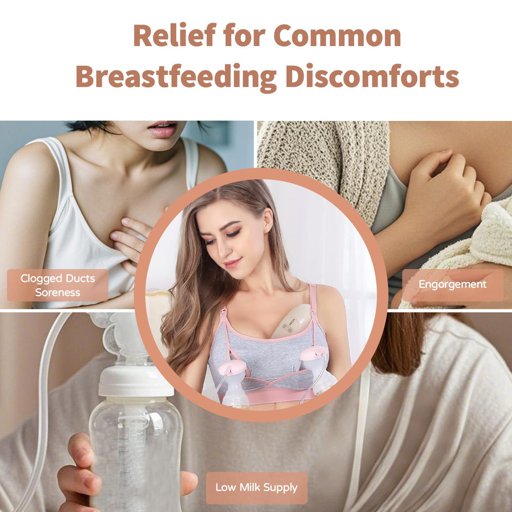 NCVI ergonomic breast-fit massager for comfortable daily use