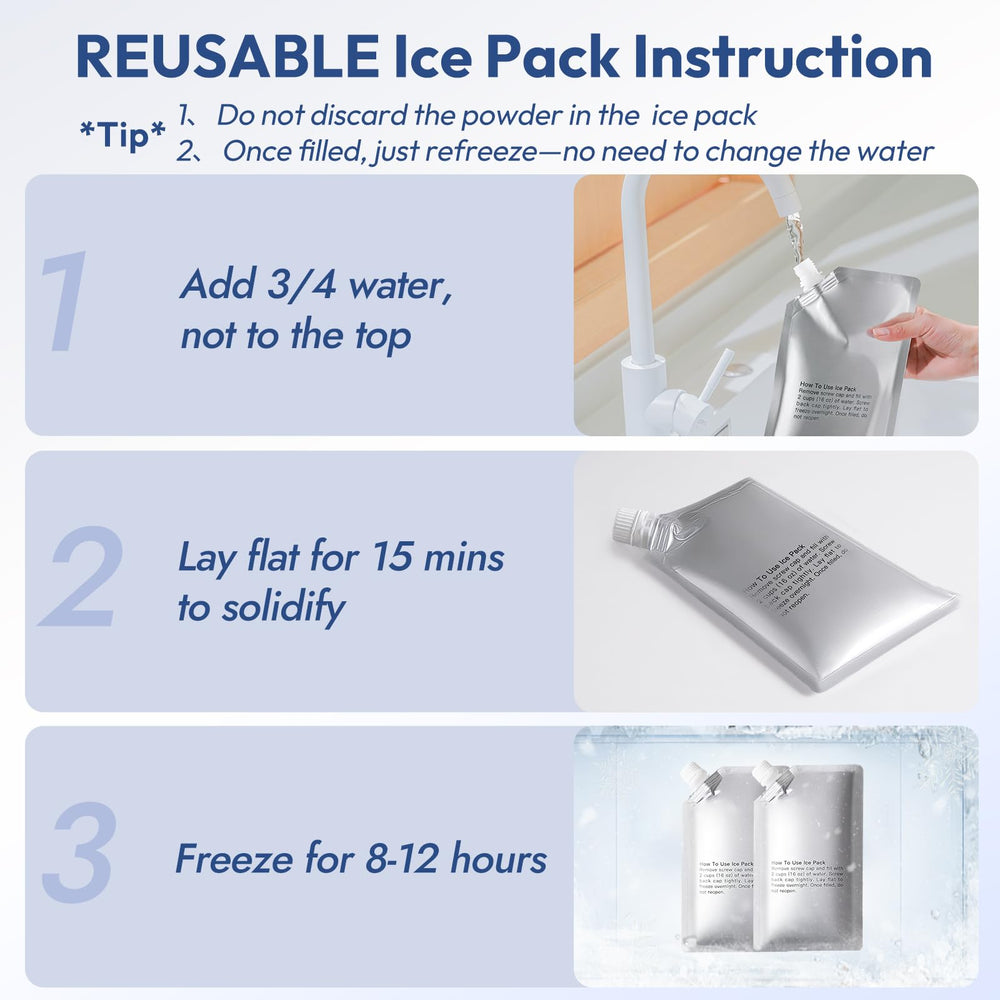 NCVI insulated design keeps milk and snacks cool for hours.