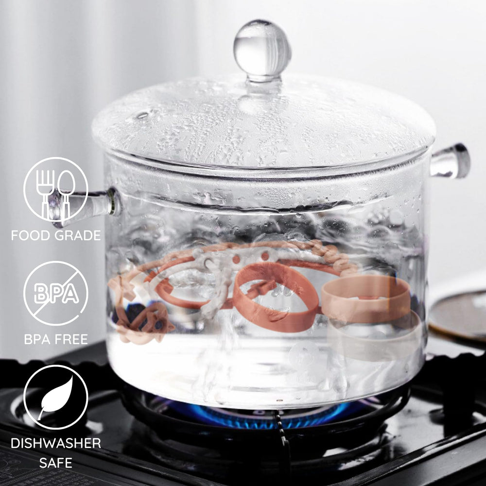 Nearbyme food-grade material finish reassures caregivers seeking safe baby accessories.