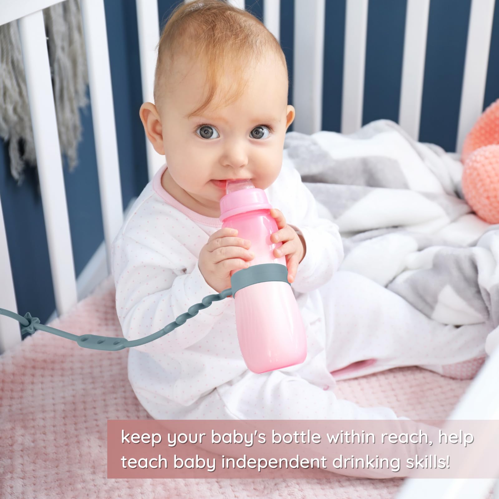 Nearbyme silicone material close-up highlights non-toxic construction for infants items