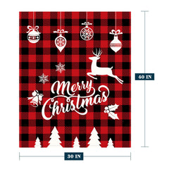 Neatee Living Christmas Baby Throw Blanket plaid pattern adds festive style