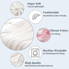 Neatee Living lightweight throw blanket on sofa for easy lounging