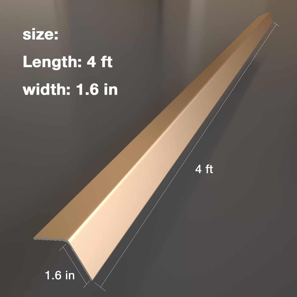 NeatiEase corner guard gold protects door frames from scuffs