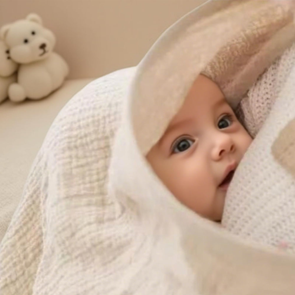 Neblueum nursing cover features adjustable neck strap for a secure fit.