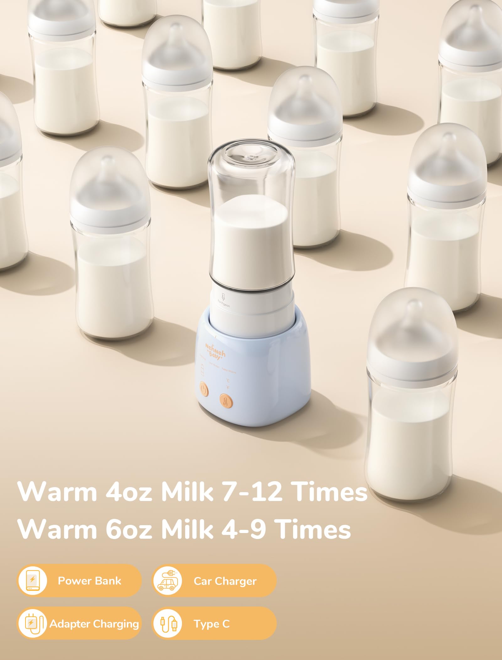 NehNeh leak-proof system prevents spills during on-the-go use