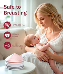 NEIYIDAREN nursing pads 3D contour design under clothing for discreet fit.