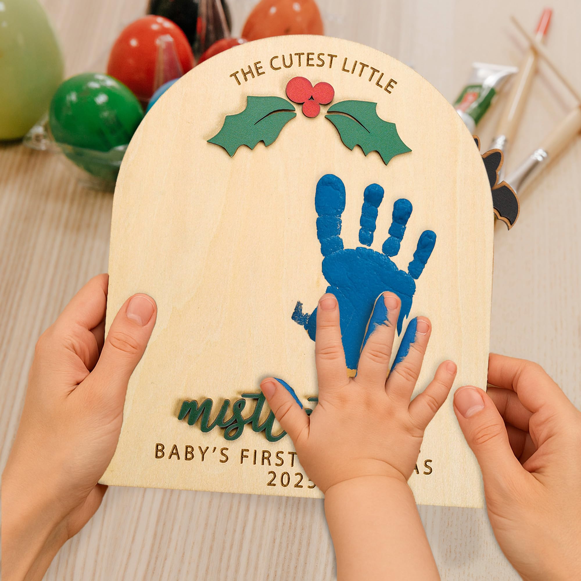 NELXI safe ink swatch shows non-toxic options for baby prints