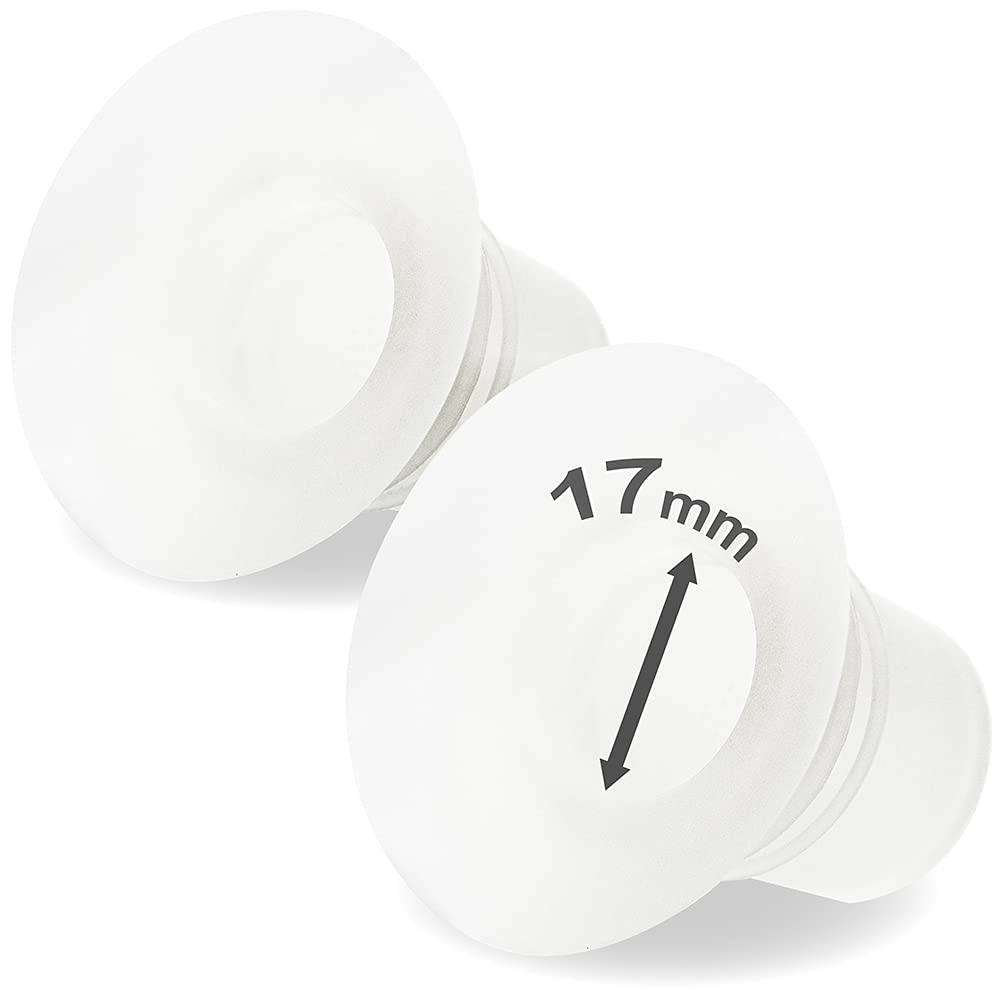 NENESUPPLY 17mm flange insert for Elvie Stride offers a comfortable conversion for smaller nipples.