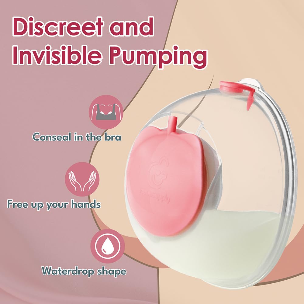 NENESUPPLY 24mm silicone flange set shown for stable, comfortable pumping.