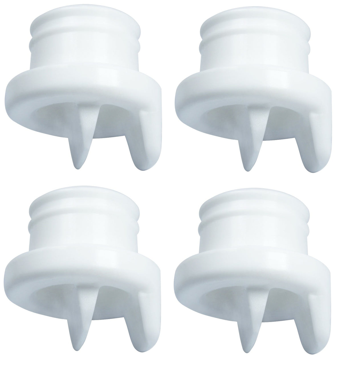 Nenesupply duckbill valve close-up demonstrates precise fit for Medela and Avent pumps.