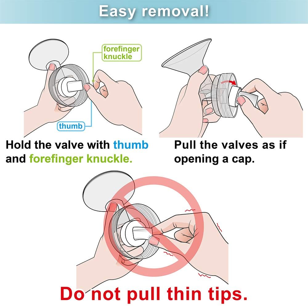 Nenesupply duckbill valve durable construction withstands regular pumping sessions.